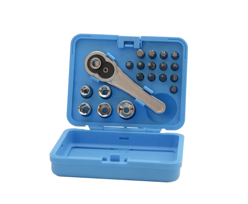 20PC SOCKET & SCREWDRIVER BIT TOOL SET CRV