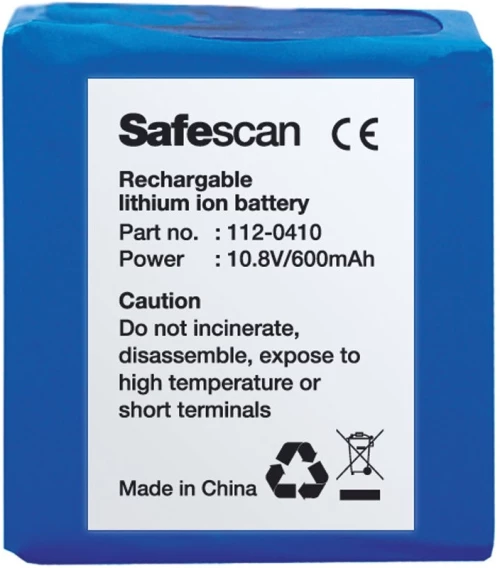 Μπαταρία επαναφορτιζόμενη λιθίου safescan LB-105 για safescan 155 S.