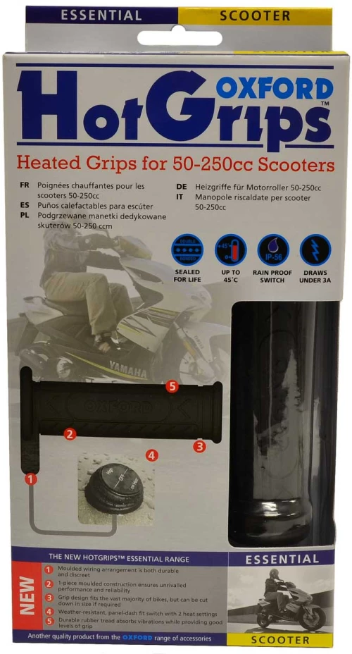 ΘΕΡΜΑΙΝΟΜΕΝΑ GRIP OXFORD OF772 ΓΙΑ SCOOTER