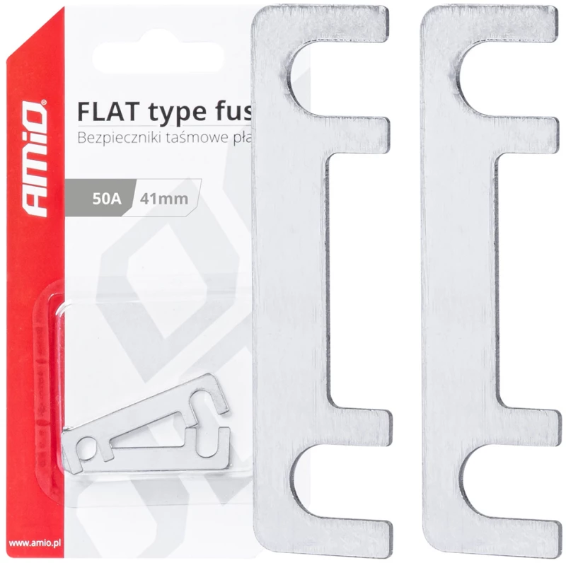 ΑΣΦΑΛΕΙΕΣ FLAT 41mm 50A AMIO - 2 Τεμ.