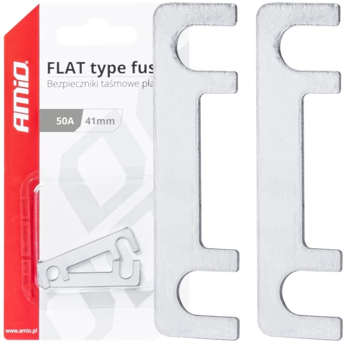 ΑΣΦΑΛΕΙΕΣ FLAT 41mm 50A AMIO - 2 Τεμ.