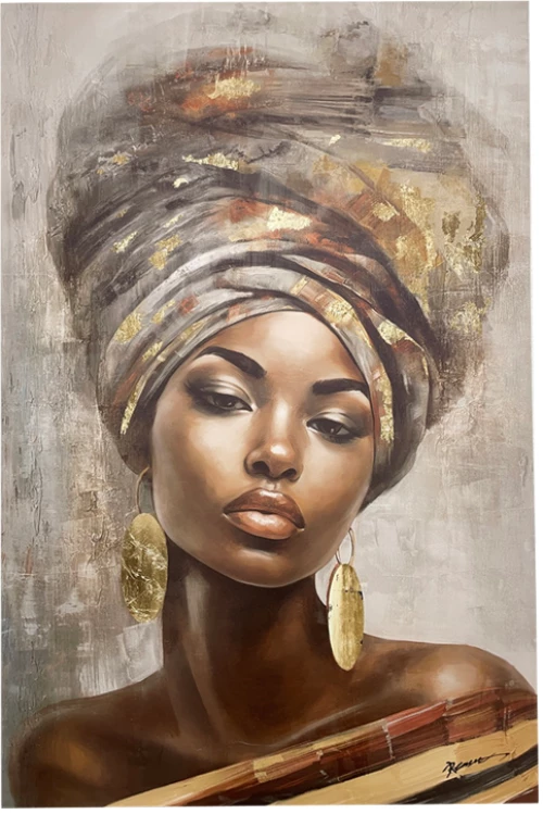 Πίνακας σε καμβά Siena I Inart 80x3x120εκ