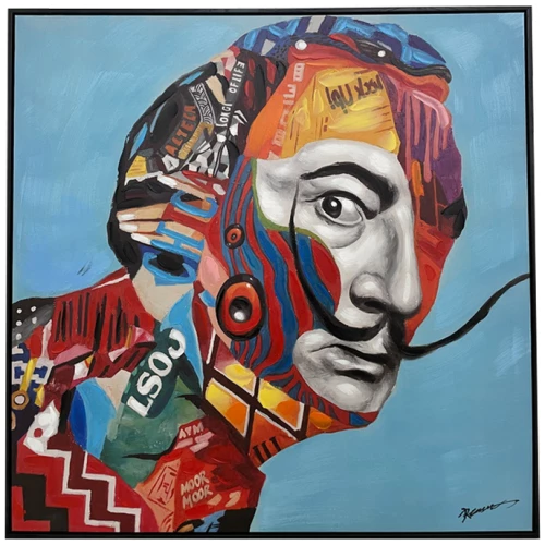 Πίνακας σε καμβά με πλαίσιο Eyelo Inart 80x3.5x80εκ