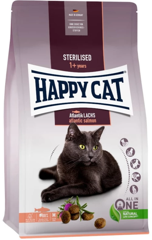 HAPPY CAT STERILISED ΣΟΛΟΜΟΣ 4KG