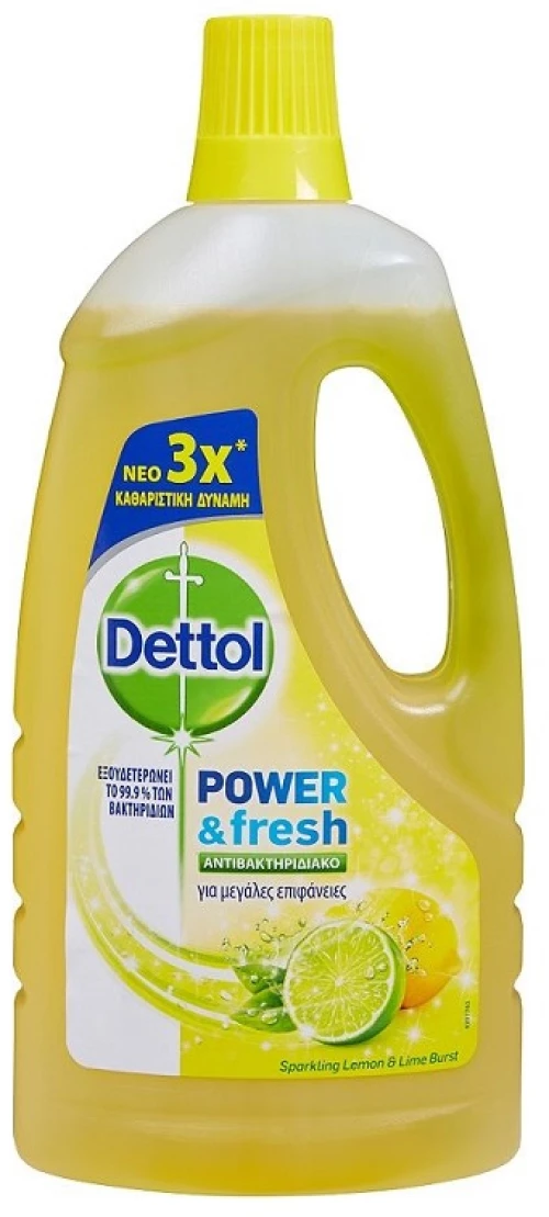Dettol Λεμόνι Υγρό Καθαριστικό 1lt
