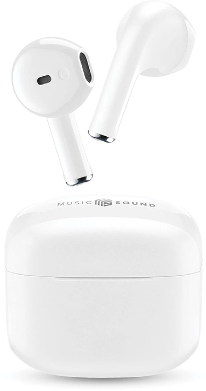CELLULAR LINE 454714 Swag Bluetooth Ακουστικά TWS με Θήκη Φόρτισης Λευκά