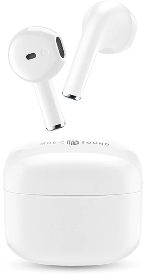 CELLULAR LINE 454714 Swag Bluetooth Ακουστικά TWS με Θήκη Φόρτισης Λευκά