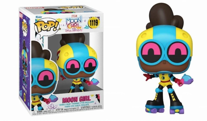 Funko Pop! Marvel: Moon Girl and Devil Dinosaur S1 - Moon Girl #1119 Vinyl Figure