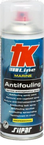 Υφαλόχρωμα σε σπρέι προπέλας Διαφανές Silpar TKLine Antifouling 400ml