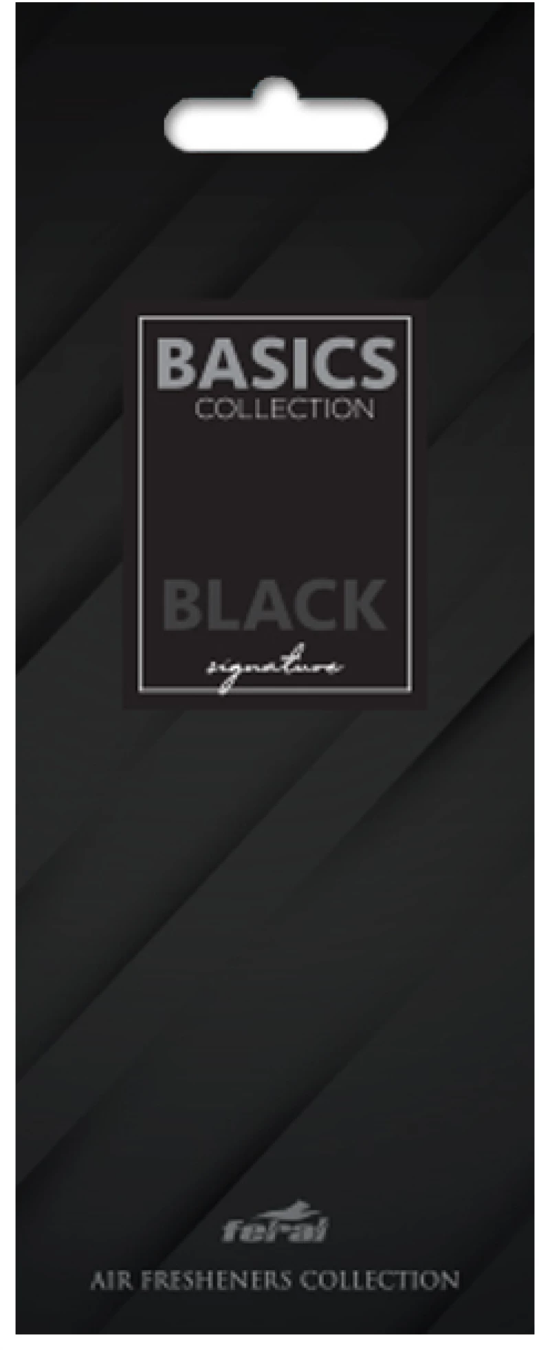 Κρεμαστό αρωματικό αυτοκινήτου Feral Basics Collection Black Signature