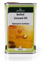 Βρασμένο λινέλαιο διάφανο ματ Borma Wachs Boiled Linseed Oil 1LT
