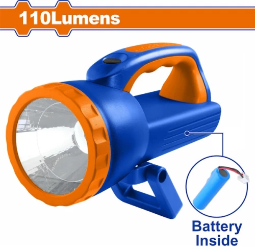 Φακός χειρός μπαταρίας λιθίου 110Lm 1500mAh WADFOW WFL20110
