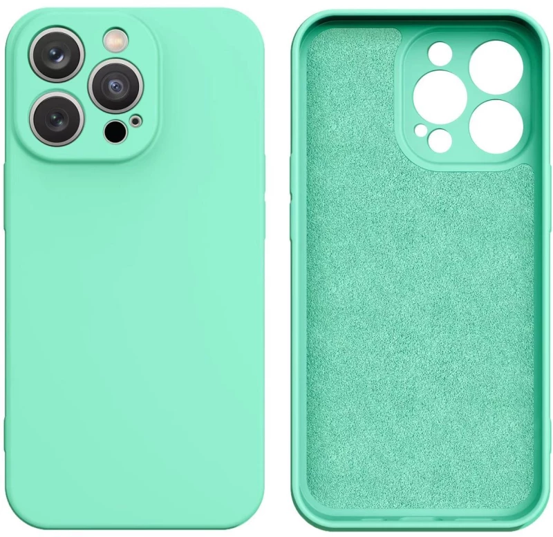 Θήκη σιλικόνης για Xiaomi Redmi Note 11S / 11 - Mint Green