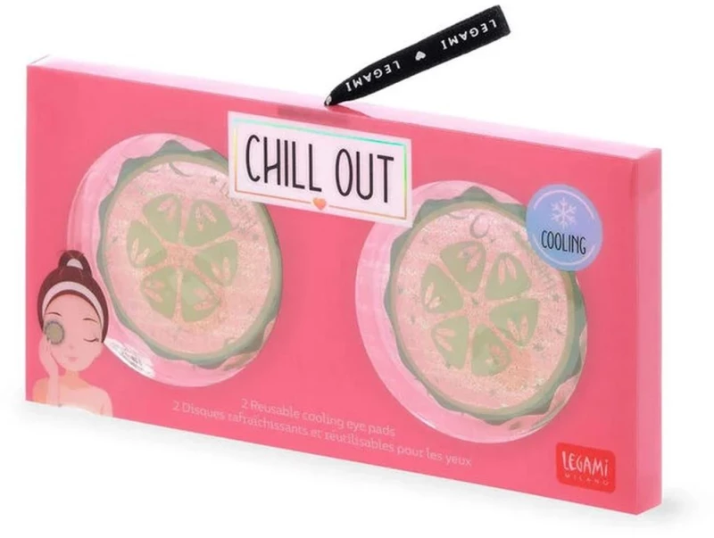Legami Milano Chill Out Reusable Cooling Eye Pads Επιθέμα για τα Μάτια 2τμχ EYP0002