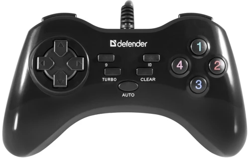 DEFENDER GAME MASTER 2 GAMEPAD WIRED CONTROLLER PC 13 BUTTONS