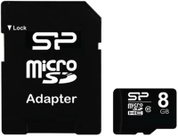 Silicon Power SP008GBSTH010V10SP memory card 8 GB MicroSDHC Class 10