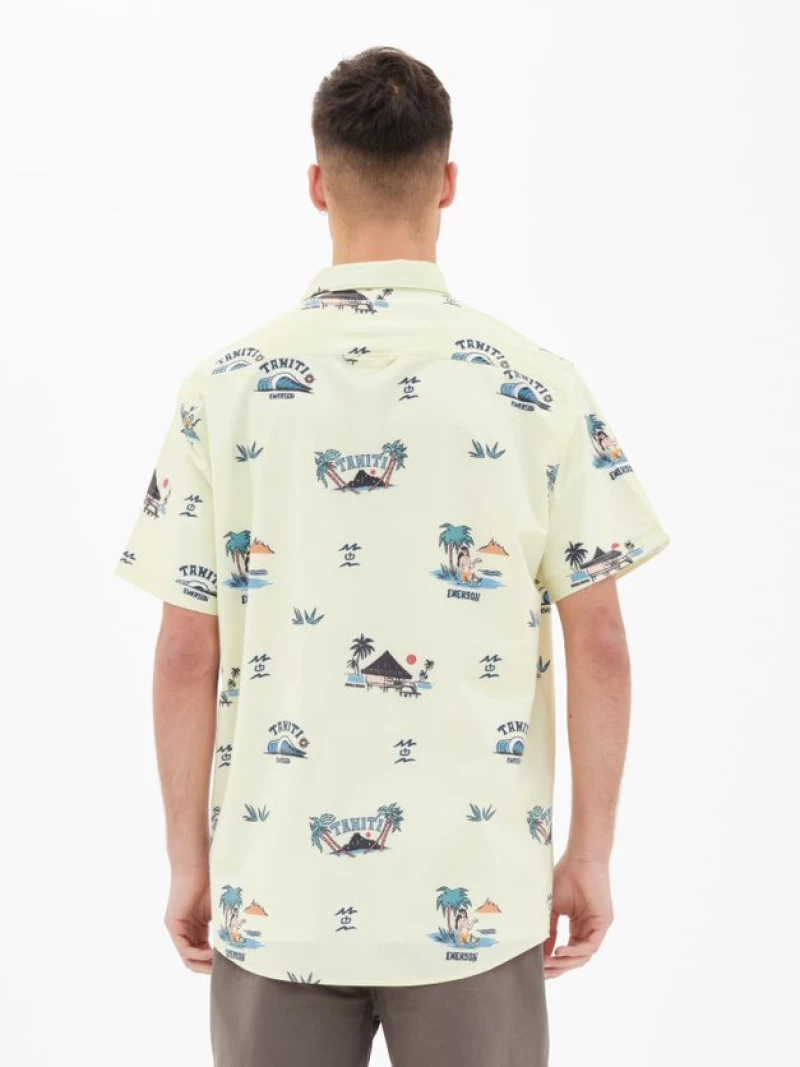 EMERSON SHIRT (221.EM61.03 PR270 YELLOW)