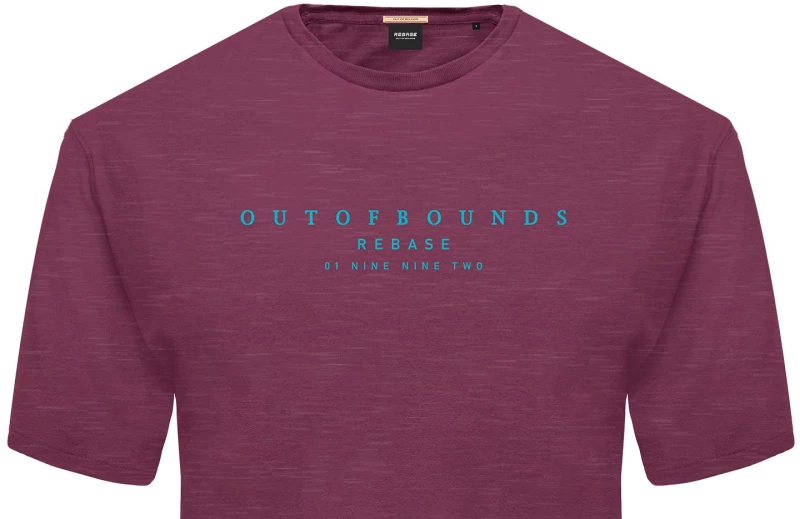REBASE T-SHIRT (231.RTS.032 AUBERGINE)
