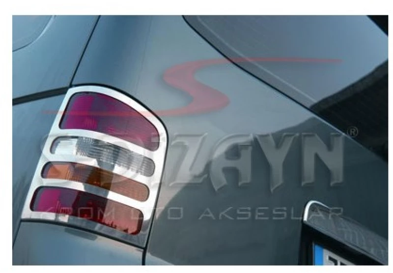 VW Τ5 CARAVELLE 04-10 ΜΑΣΚΑΚΙΑ ΦΑΝΑΡΙΩΝ ΠΙΣΩ ΧΡΩΜΙΟ 2ΤΕΜ. ΦΡ.7624170/SD