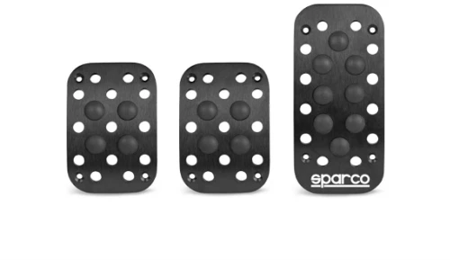 Πεταλιέρα μαύρη Sparco 112.SPC0401BK