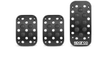 Πεταλιέρα μαύρη Sparco 112.SPC0401BK