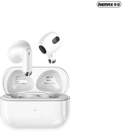 REMAX AlloyBuds M3 True Wireless Stereo Earbuds (WHITE) REMAX_M3_WH