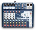 SOUNDCRAFT NOTEPAD-12FX SMALL MIXER 12 MONO MIC/LINE INPUTS