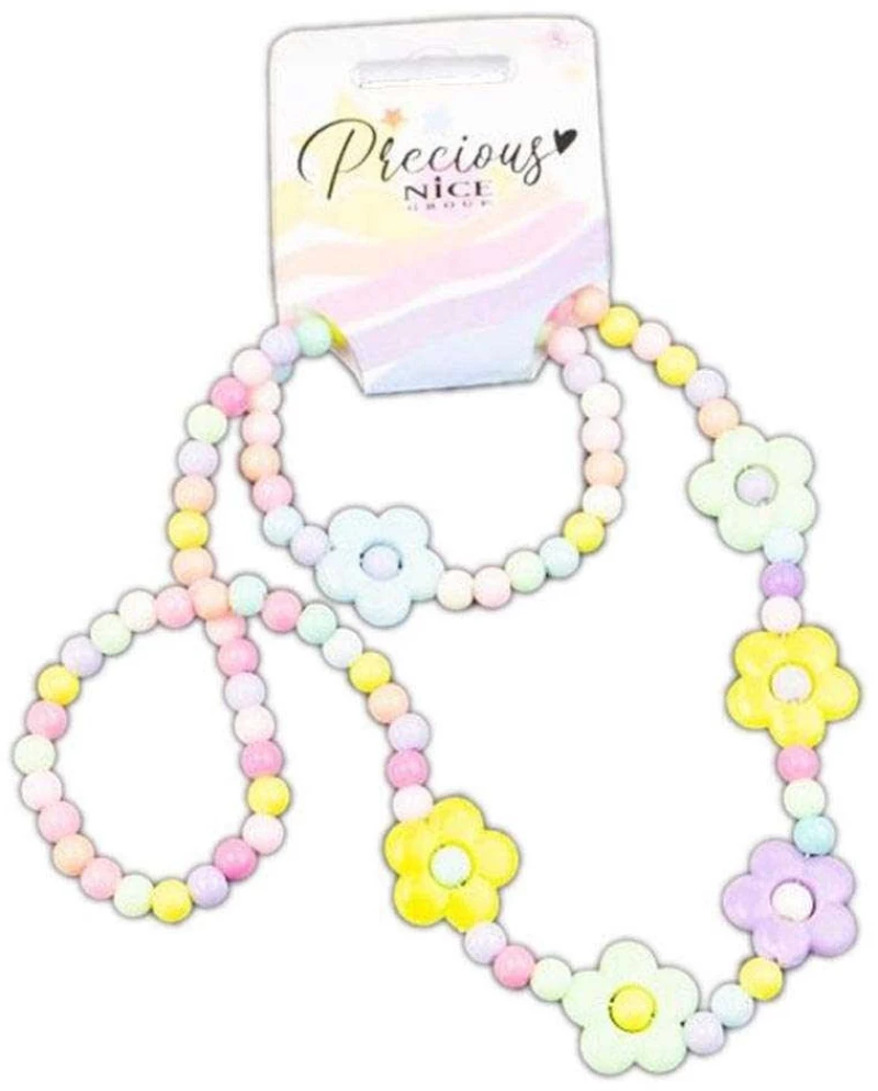 NICE GROUP PRECIOUS ΣΕΤ ΜΠΡΑΣΕΛΕ ΜΕ ΚΟΛΙΕ 2 ΤΕΜ SPRING FLOWERS- 25133