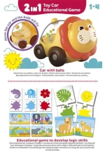 LISCIANI CAROTINA BABY LION CAR AND LOGIC- 102266