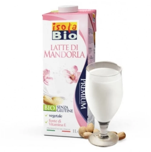 Βιολογικό Ρόφημα Αμυγδάλου 1lit Bio, Isola Bio 1021