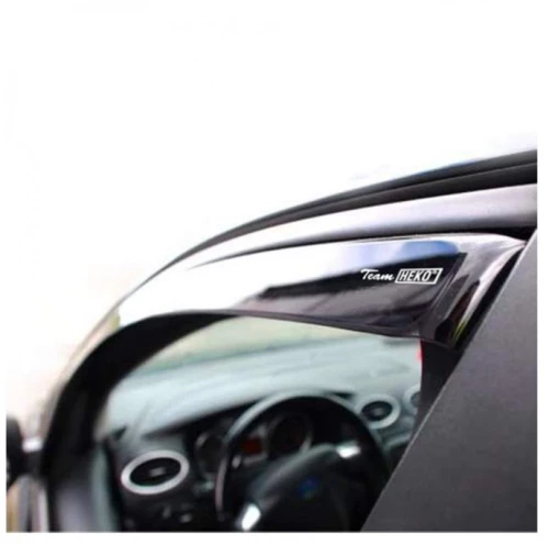MAZDA 2 5D 2009-2014 ΖΕΥΓΑΡΙ ΑΝΕΜΟΘΡΑΥΣΤΕΣ ΑΠΟ ΕΥΚΑΜΠΤΟ ΦΙΜΕ ΠΛΑΣΤΙΚΟ HEKO - 2 ΤΕΜ. ΑΝΕΜ.23151