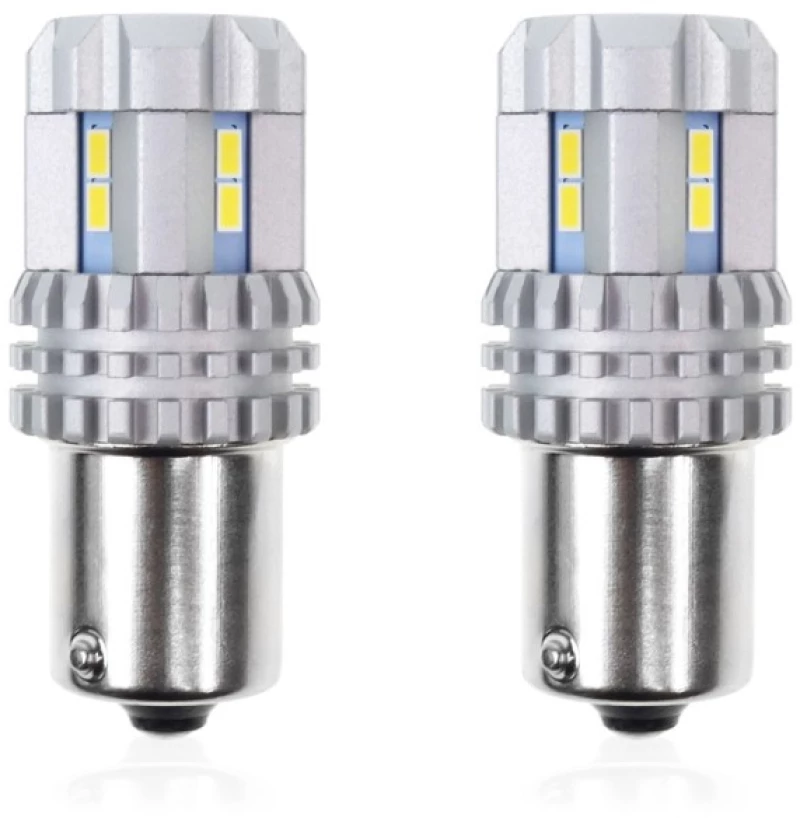 P21W BA15s 12/24V 22LED SMD ULTRABRIGHT CANBUS ΛΕΥΚΟ 2ΤΕΜ. 02449/AM