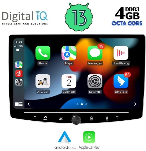 DIGITAL IQ BXE 6940_CPA (9'' DIN) MULTIMEDIA TABLET 1DIN DIQ_BXE_6940