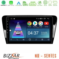 Bizzar ND Series 8Core Android13 2+32GB Skoda Octavia 7 Navigation Multimedia Tablet 10" U-ND-SK007