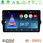 Bizzar ND Series 8Core Android13 2+32GB Fiat Tipo 2015-2022 (Sedan) Navigation Multimedia Tablet 9" U-ND-FT0802