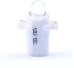 BAX 12V B8,3d 0,2W LED 1xFLUX 5mm ΛΕΥΚΟ BLISTER 2ΤΕΜ. M-TECH LB047W/MT