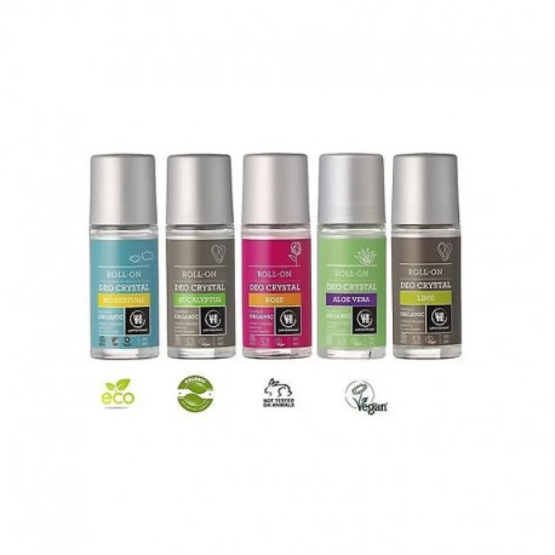 Βιολογικός Αποσμητικός Yγρός Κρύσταλλος Lime 50ml, Urtekram 5035