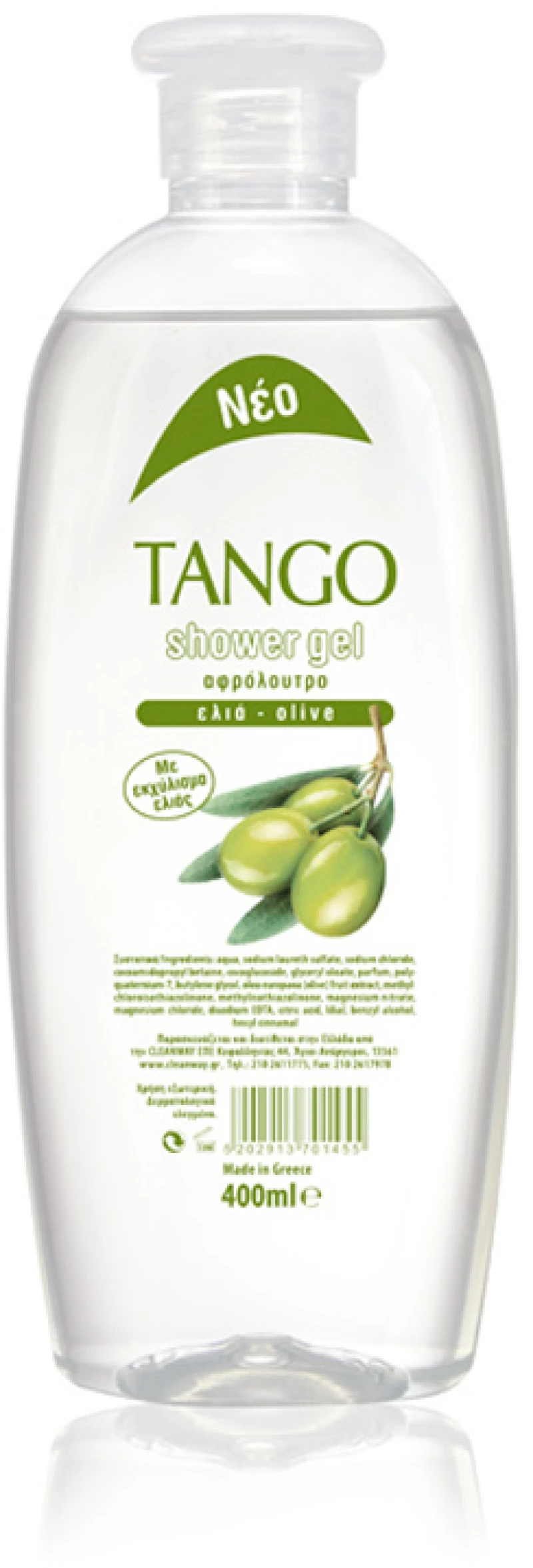 Αφρόλουτρο Tango Ελιά 400ml