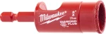 Ποτηροτρύπανο Αδαμάντινο MILWAUKEE DIAMOND PLUS 1/4" 20mm