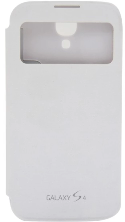 Flip Cover Παράθυρο για Samsung Galaxy WHITE  S4 S713 OEM