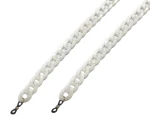 SH110 Αλυσίδα Γυαλιών WHITE HOOPS