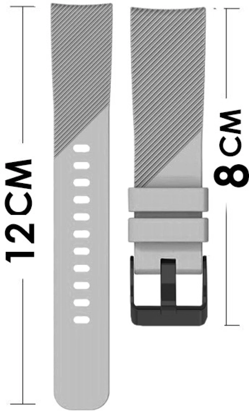 111.0443 Twill Texture Λουράκι Σιλικόνης (Amazfit GTR 42mm) ΠΟΡΤΟΚΑΛΙ