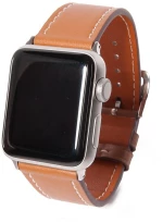 OEM ΛΟΥΡΑΚΙ ΓΙΑ APPLE WATCH (38-40-41mm) ΣΥΝΘΕΤΙΚΟ ΔΕΡΜΑ_ΚΑΦΕ