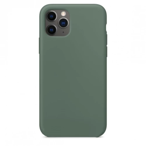 IPHONE 11 PRO MAX SILICONE CASE SOFT FLEXIBLE RUBBER COVER GREEN 100.321
