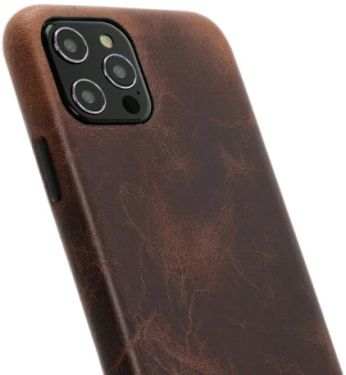 Minim (MM-10245) Minim Backcover - Brown, Apple iPhone 12 Pro Max