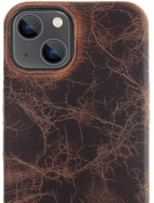 Minim (MM-10323) Minim Backcover - Brown, Apple iPhone 13