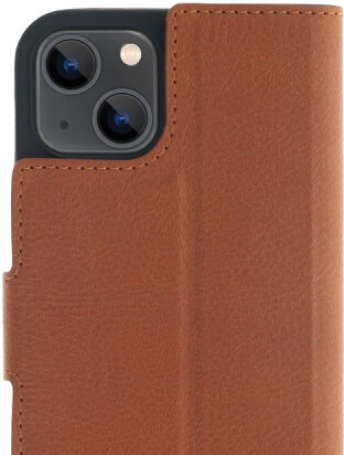 Promiz (PZ-10344) Wallet Case - Brown, Apple iPhone 13 Mini