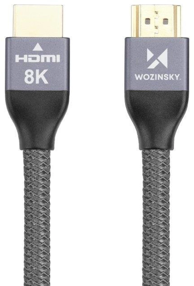 Wozinsky HDMI cable 2.1 8K 60 Hz 48 Gbps / 4K 120 Hz / 2K 144 Hz 3m silver (WHDMI-30)