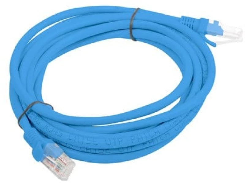 Lanberg PCU5-10CC-0300-B networking cable 3 m Cat5e U/UTP (UTP) Blue