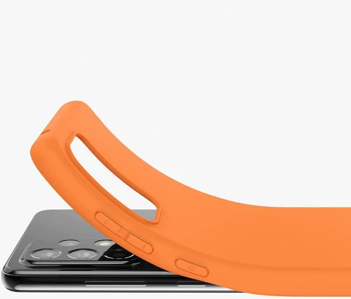 Silicone Case Soft Flexible Rubber Cover for Samsung Galaxy A22 4G red